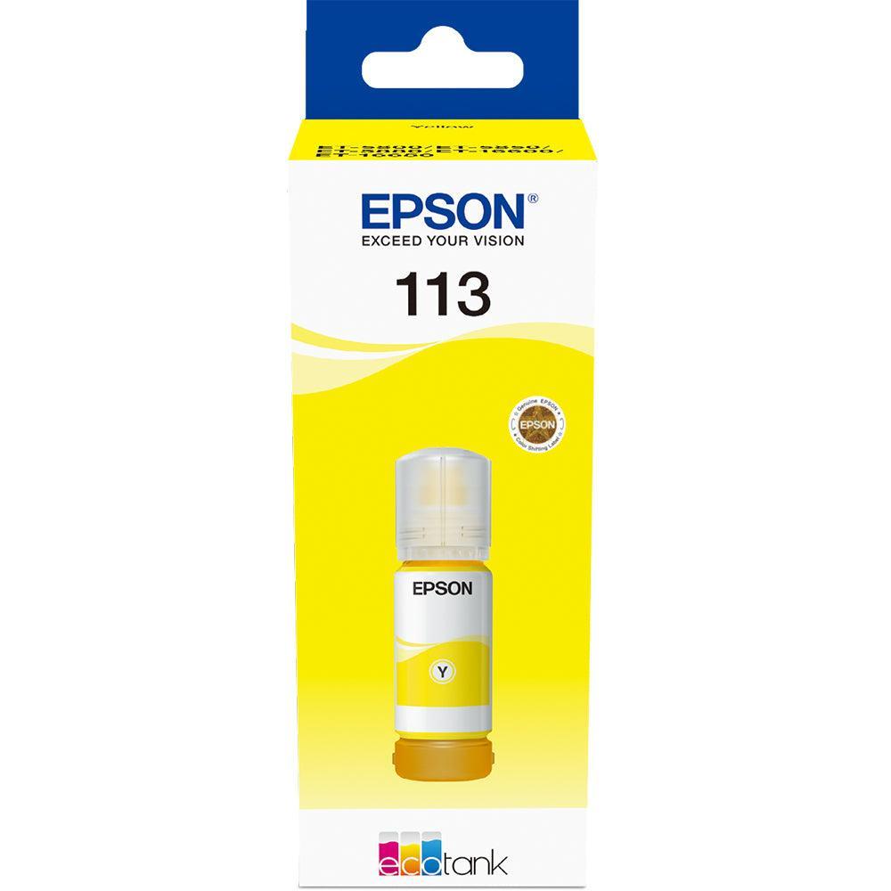 Epson 113 Yellow Ink Bottle (6,000 Pages) C13T06B440-PCR Business Solutions Ltd